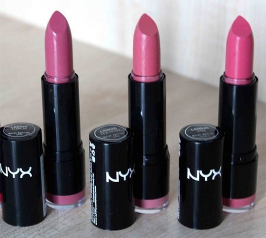 NYX Mauve Lipsticks