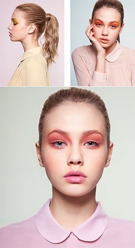 Runway makeup for parties