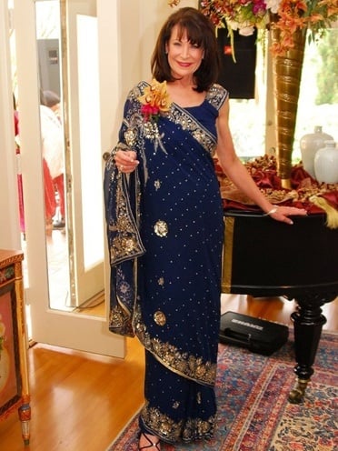 saree for the mother of the bride