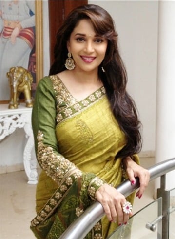 Sarees worn by actresses in bollywood