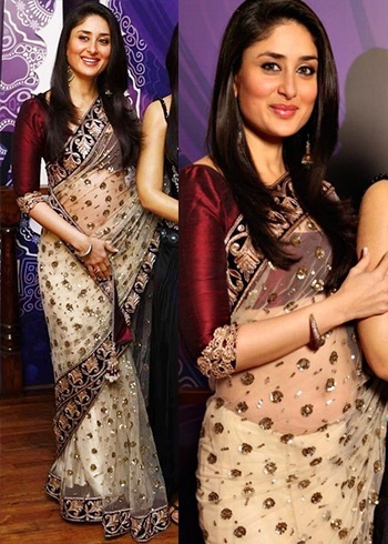 Sarees worn by kareena kapoor