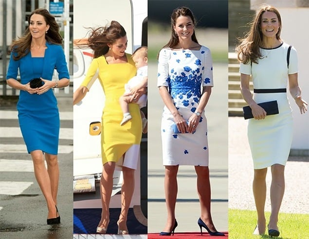 Sheath dress or patterned dresses