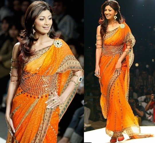 Shilpa Shetty in Tarun Tahiliani Saree