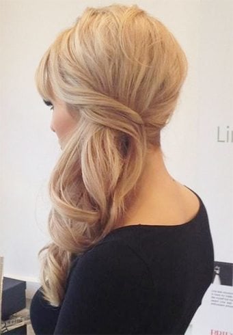 Side hairdo hairstyle