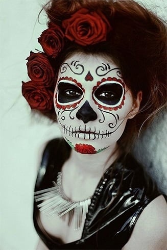 Makeup Sugar Skull Ideas for Women 