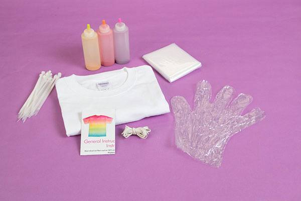 Tie and Dye ingradients