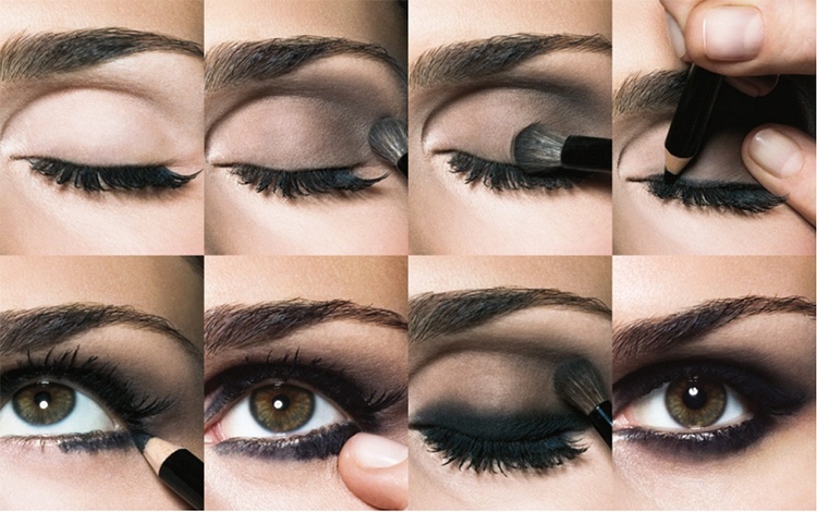 Tips for dark eye makeup