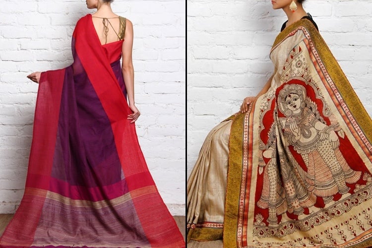 Tussar Types Of Handloom Sarees