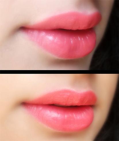 Ues of lipstick