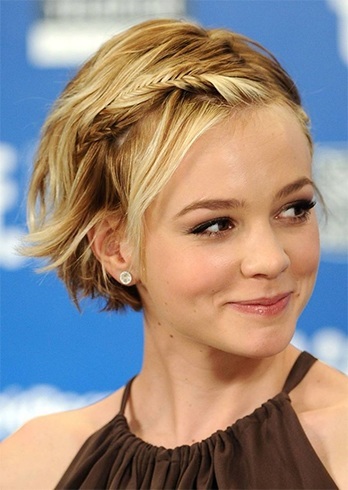 Wavy hairstyles for short hair