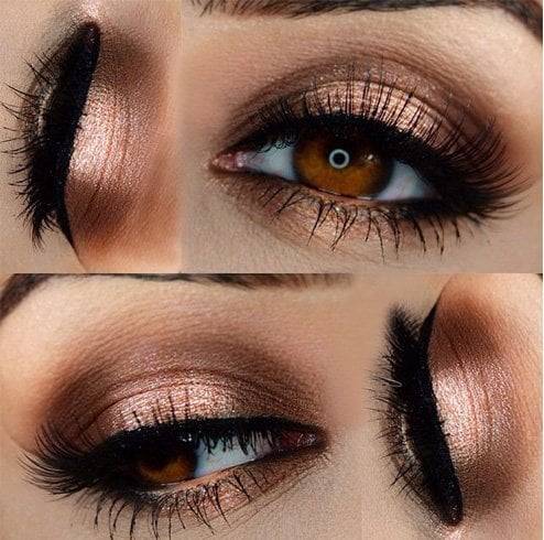 Makeup ideas for brown eyes