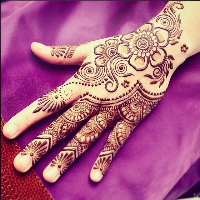 Simple Henna Designs karva chauth