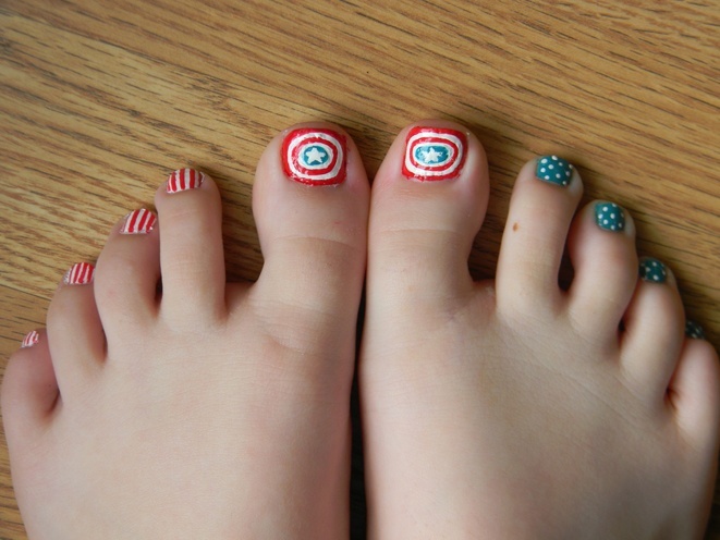 Toe Nail Art Design