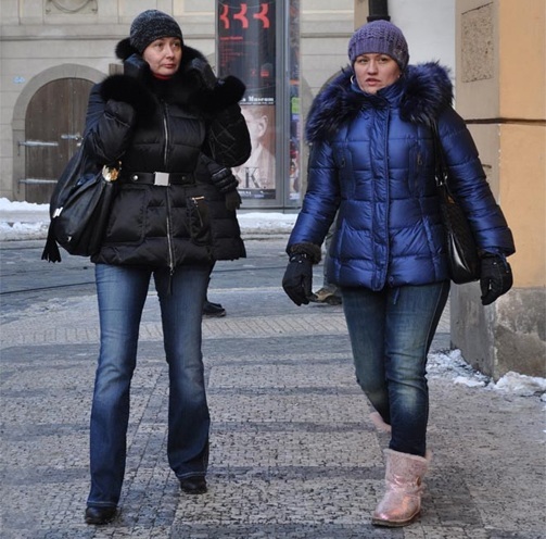 Womens prague street style