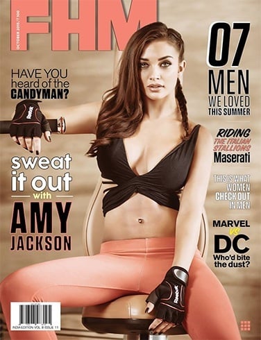 Amy Jackson on FHM October 2015 magazine