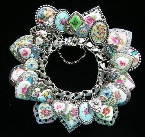 Antique sterling bracelets