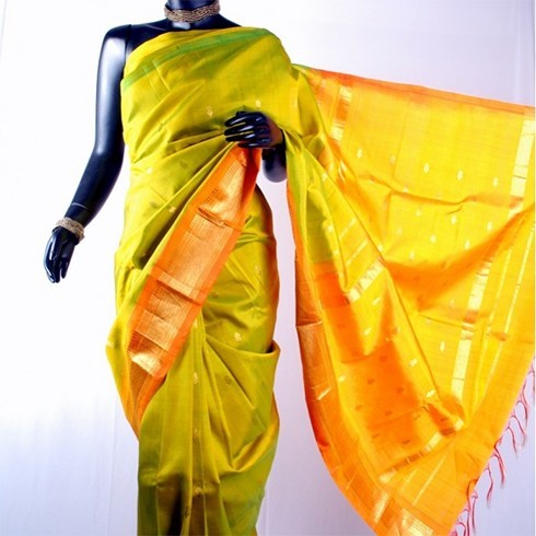 Chettinad silk saree