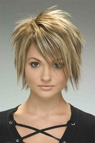 Chopper layered front bangs