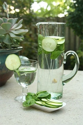 Cucumber detox weight loss