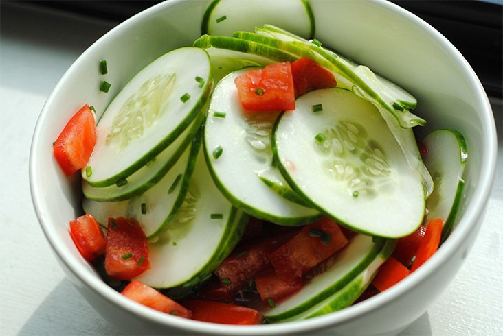 Cucumber salad