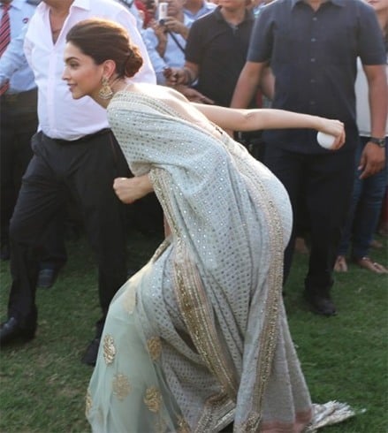 Deepika Padukone at jaipur polo