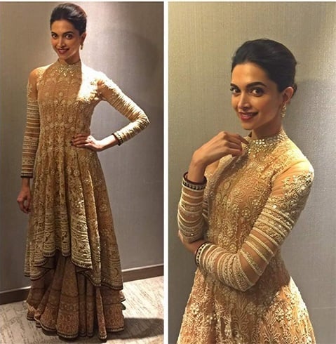 deepika padukone in Tarun Tahiliani couture