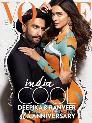 Deepika Padukone on October 2015 Magazine Covers