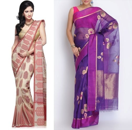 designer indian sarees