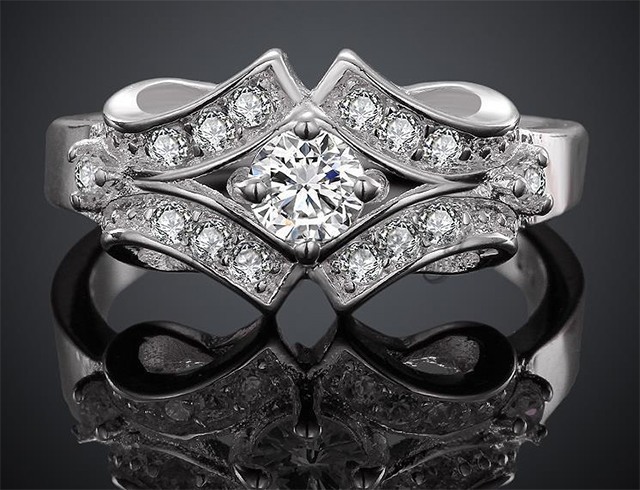 Designer silver rings