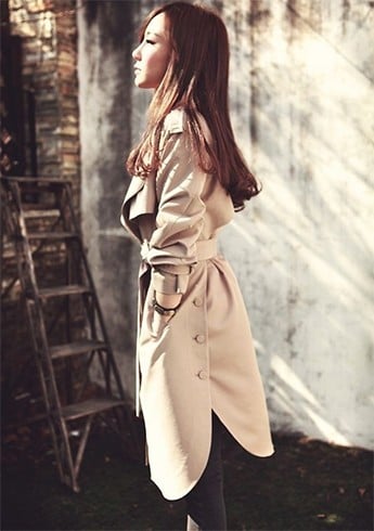 Designer trench coats