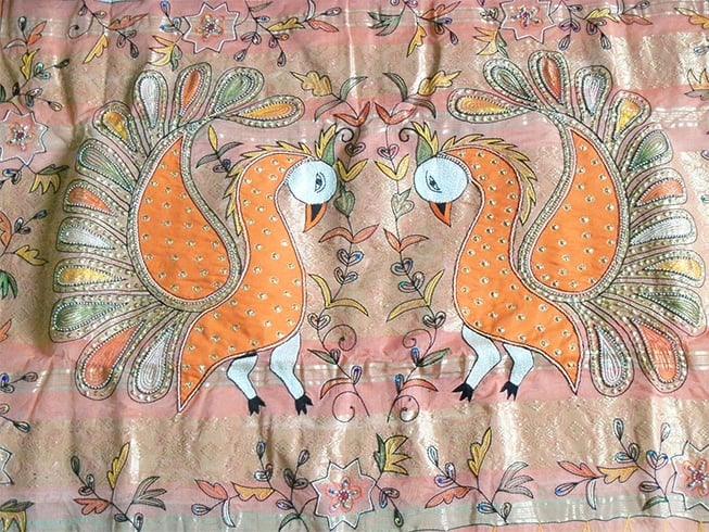 Designer tussar silk sarees