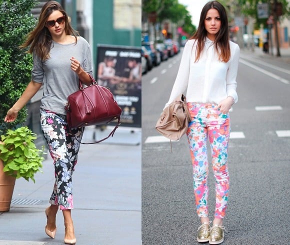 Floral pants