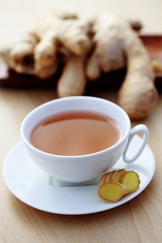 Ginger tea for health