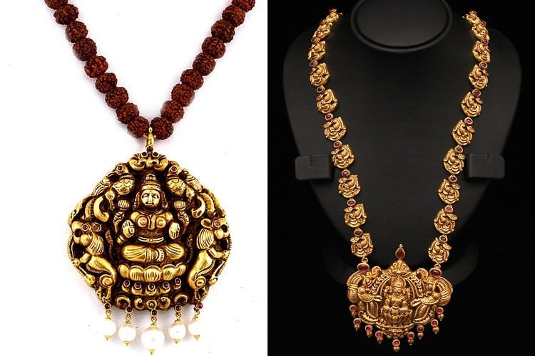 Gold temple jewellery