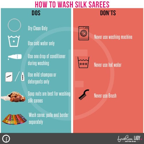 How To Wash Silk Saree