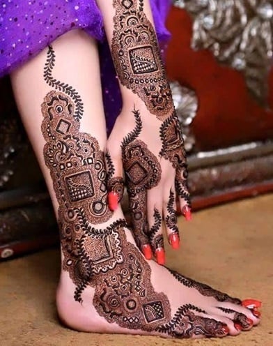 karva chauth mehndi designs for womens