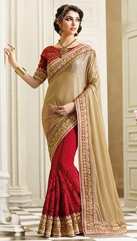 karva chauth new saree