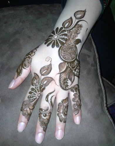 karwa chauth mehendi design