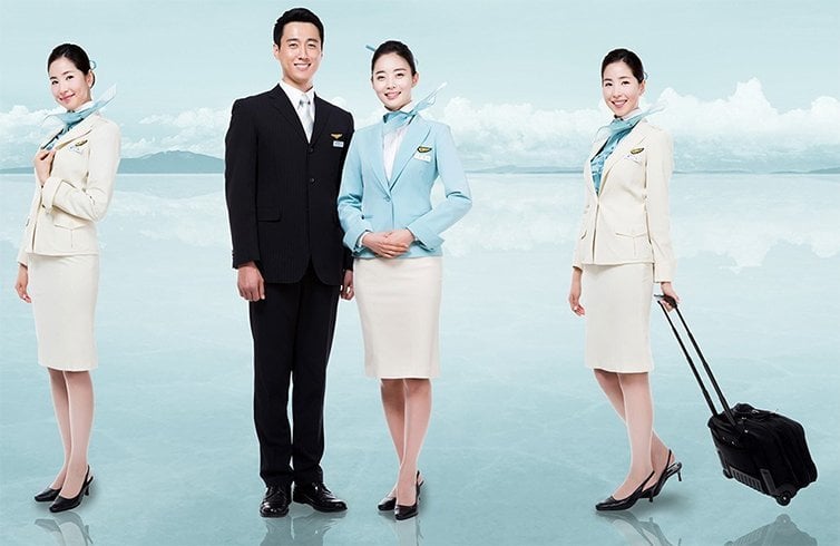 Korea air uniform