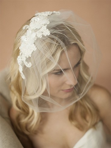 Lace wedding veils
