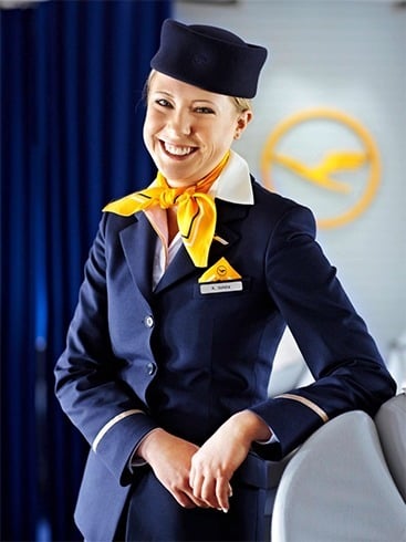 Lufthansa air uniform