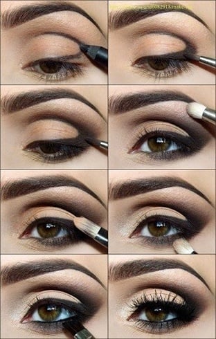 eye makeup for brown eyes photos
