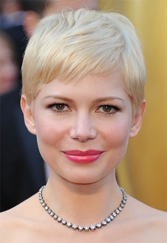 Michelle Williams pixie cut