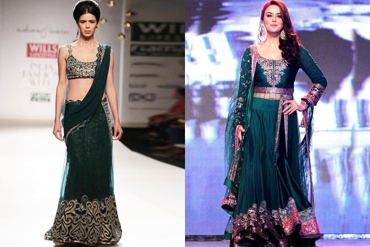 Navratri 2021 Ashtami Color Peacock Green