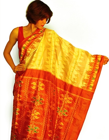 Pochampally ikkat saree