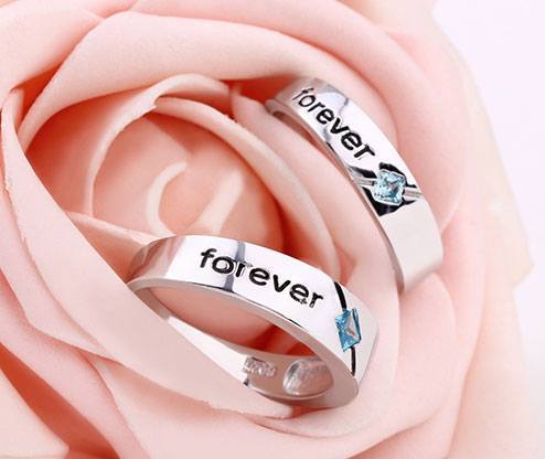 Promise rings for him and her