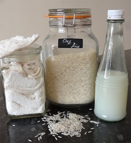 Rice beauty regimes