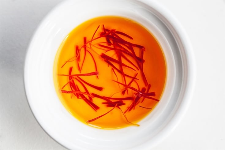 Saffron tea for health