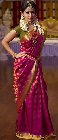 South indian style saree