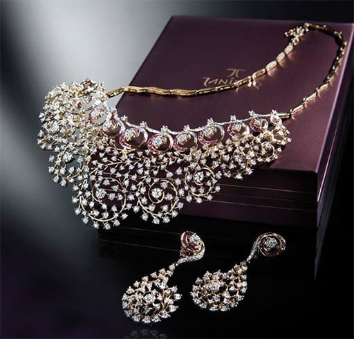 Tanishq diamond jewellery